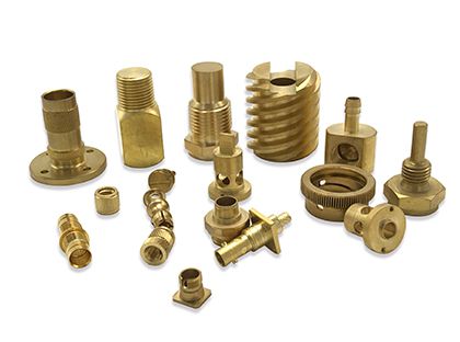 CNC-bearbeitete Teile aus Bronze CNC-bearbeitete Teile aus Bronze