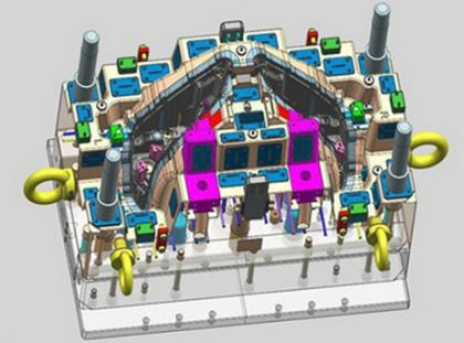 Formendesign- 3D-Formzeichnung